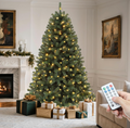 The Everglow™ Grand Spruce Pre-Lit Christmas Tree