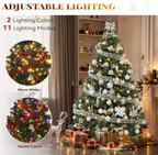 The Everglow™ Grand Spruce Pre-Lit Christmas Tree