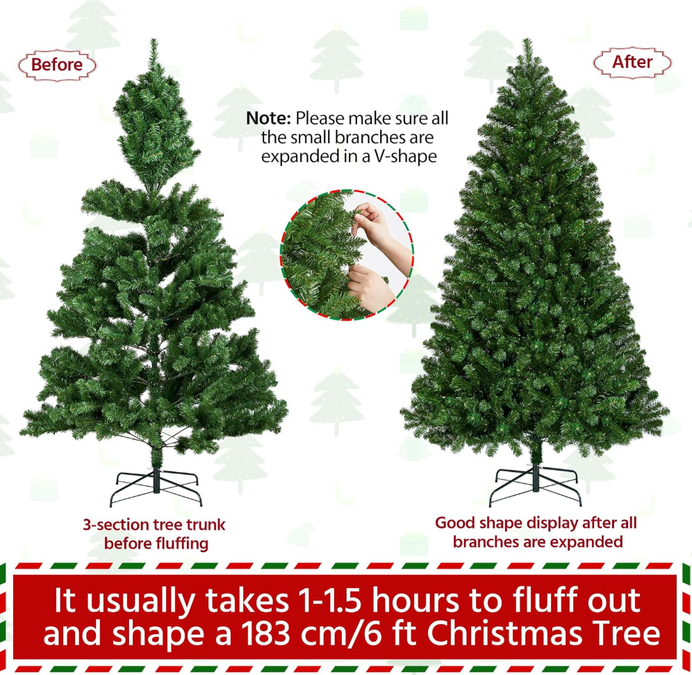 The Evergreen Royale™ Pre-Lit Christmas Tree