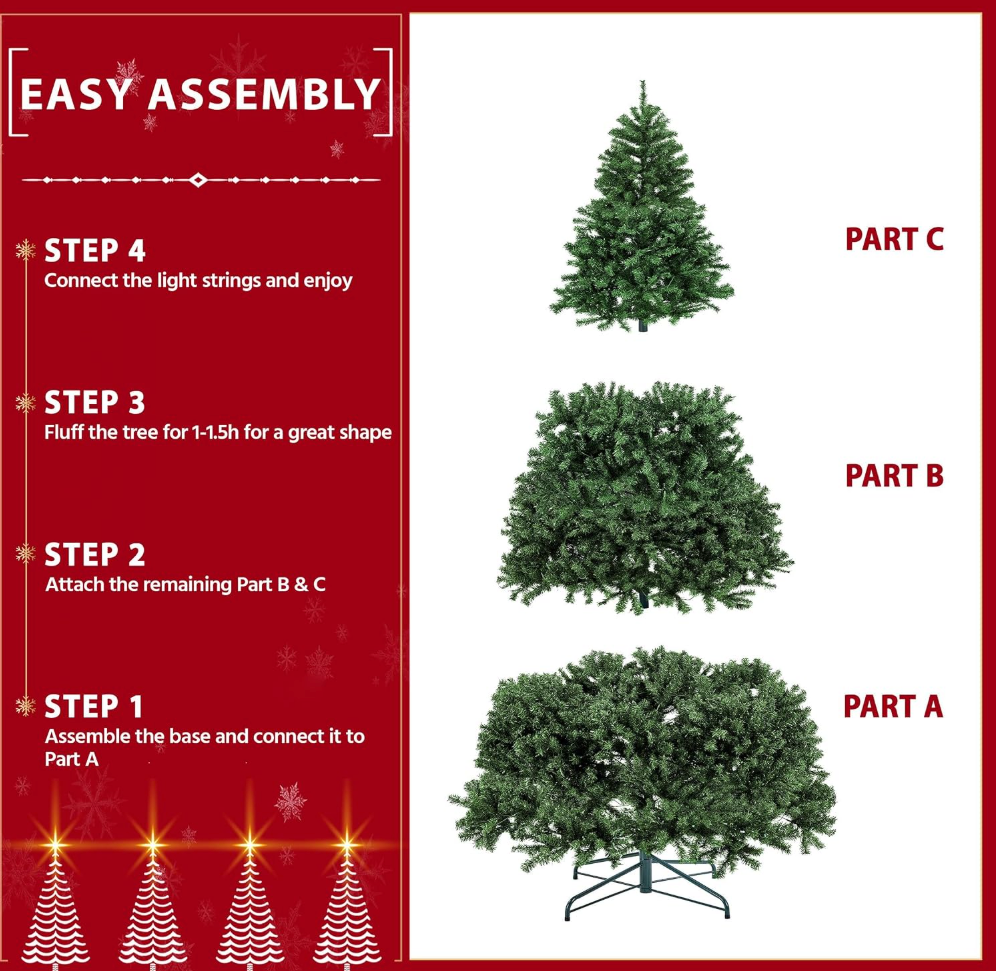 The Evergreen Royale™ Pre-Lit Christmas Tree