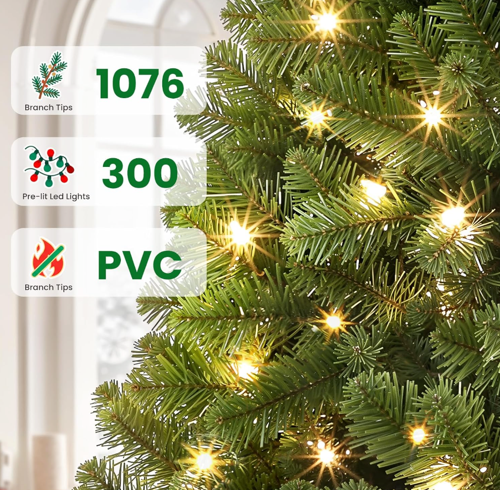 The Grand Fir™ Pre-Lit Christmas Tree