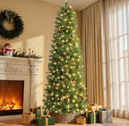The Silhouette™ Slim Pre-Lit Christmas Tree