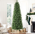 The Silhouette™ Slim Pre-Lit Christmas Tree