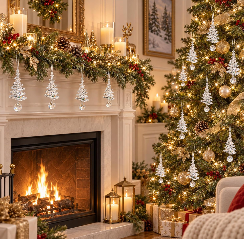 The Crystal Noël™ 32-Piece Christmas Ornament Collection