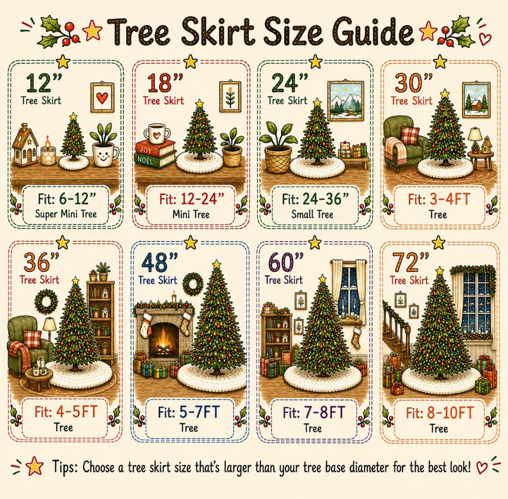 The Snowfall Luxe™ Faux Fur Christmas Tree Skirt